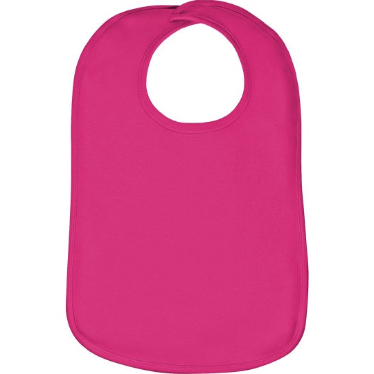 Śliniak Dwuwarstwowy Bawełniany X11001 - Cherry Pink