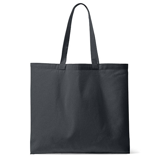 Torba Średnia Bawełniana Organiczna X1348 - Dark Grey