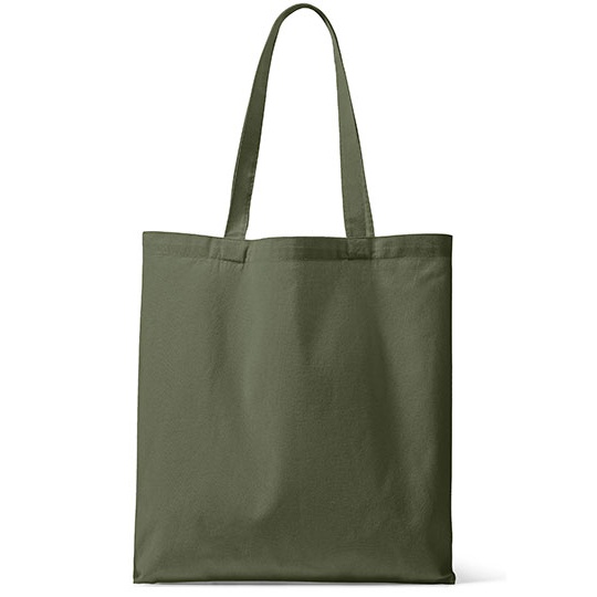 Torba plocienna z dlugimi uchwytami X1438 - Military Green