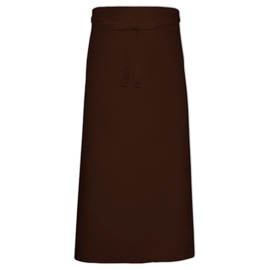 Fartuch Klasyczny Dlugi Splot Diagonalny X961 - Brown