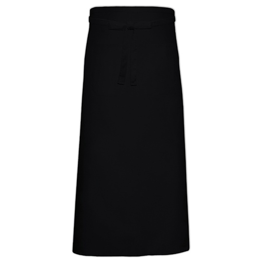 Fartuch Klasyczny Dekatyzowany Latwa Pielegnacja X961T - Black