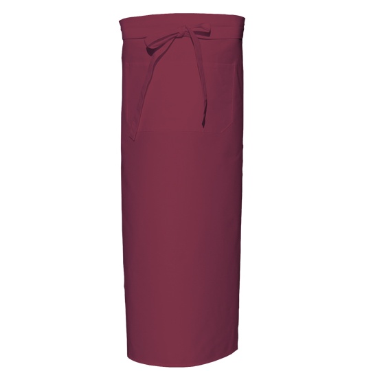 Fartuch Klasyczny Dekatyzowany Latwa Pielegnacja X961T - Bordeaux