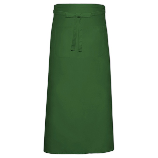 Fartuch Klasyczny Dekatyzowany Latwa Pielegnacja X961T - Bottle Green