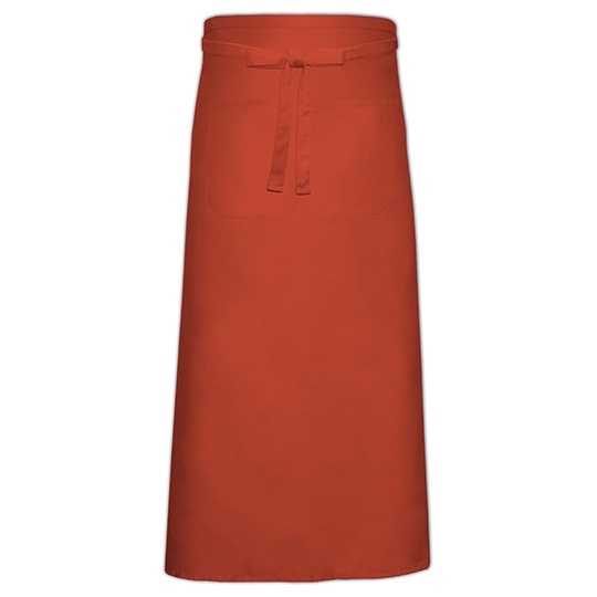 Fartuch Klasyczny Dekatyzowany Latwa Pielegnacja X961T - Terracotta (ca. Pantone 4840)