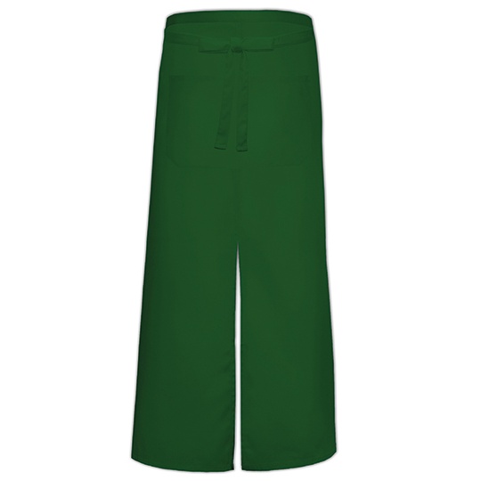 Fartuch Dlugi Poliester Bawelna X962T - Bottle Green
