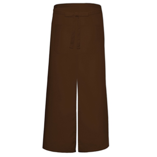 Fartuch Dlugi Poliester Bawelna X962T - Brown