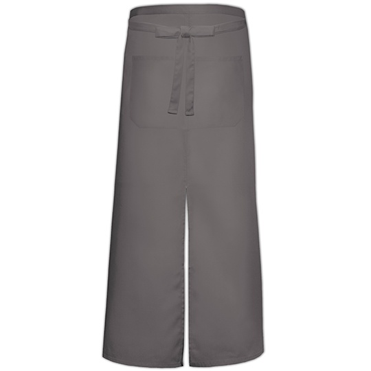 Fartuch Dlugi Poliester Bawelna X962T - Dark Grey (ca. Pantone 431)