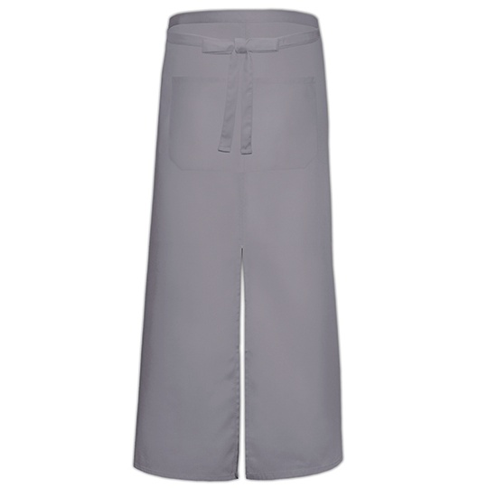 Fartuch gastronomiczny z rozcięciem i kieszenią X962T - Mouse Grey