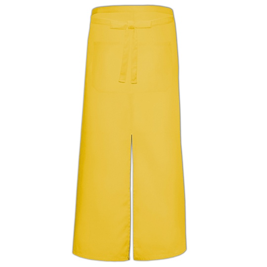 Fartuch Długi Poliester Bawełna X962T - Yellow