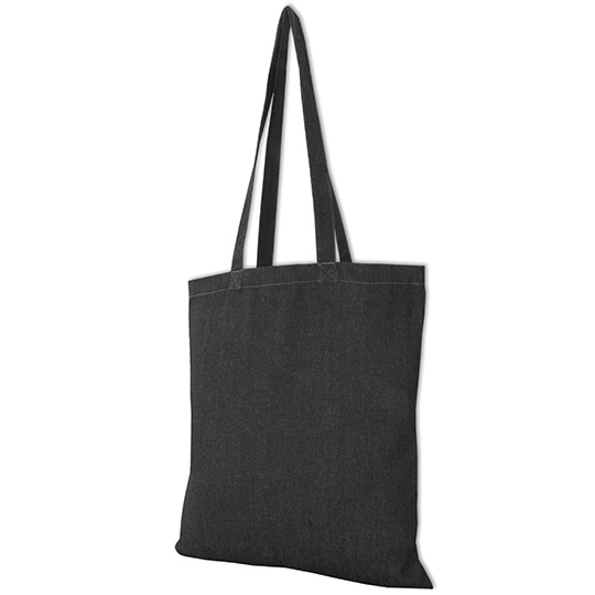 Torba Klasyczna Jeansowa X963 - Black