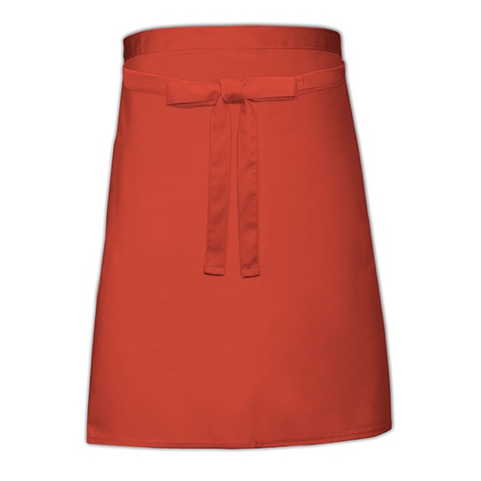 Fartuch Diagonalny Dekatyzowany X964 - Terracotta (ca. Pantone 4840)