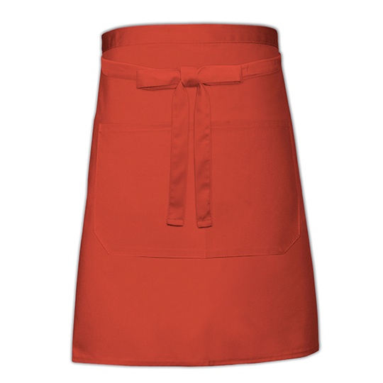 Fartuch Krotki Dekatyzowany Poliester Bawelna X964T - Terracotta (ca. Pantone 4840)