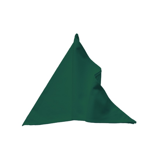 Szalik diagonalny X966 - Bottle Green