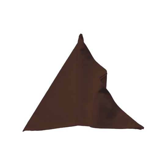 Szalik Diagonalny Dekatyzowany Latwa Pielegnacja X966 - Brown