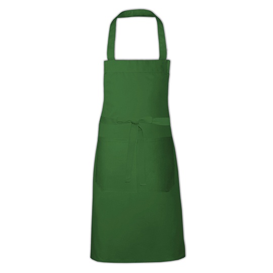 Fartuch Kuchenny Dekatyzowany Poliester Bawelna X967 - Bottle Green