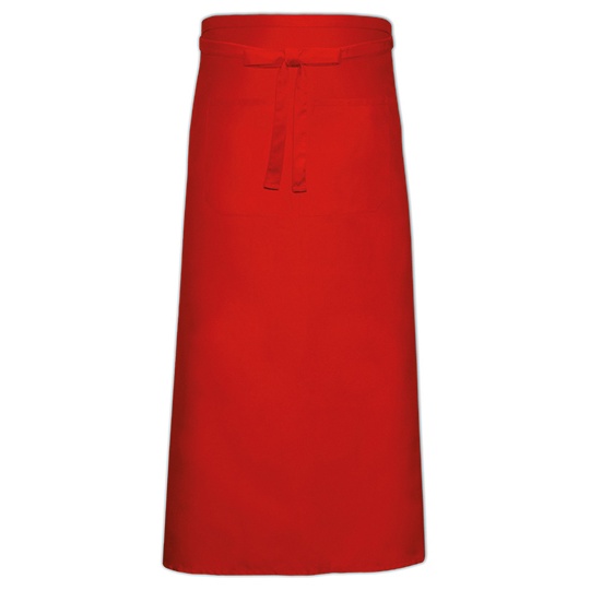 Fartuch Bistro Dekatyzowany X968T - Red