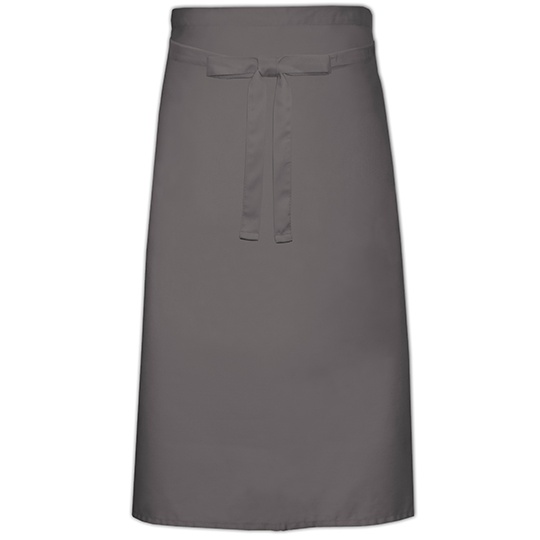 Fartuch Diagonalny Poliester Bawełna X970 - Dark Grey (ca. Pantone 431)