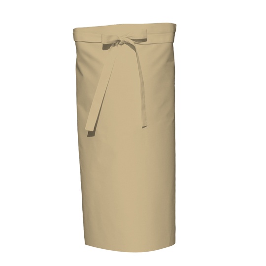 Fartuch kuchenny diagonalny X970 - Sand