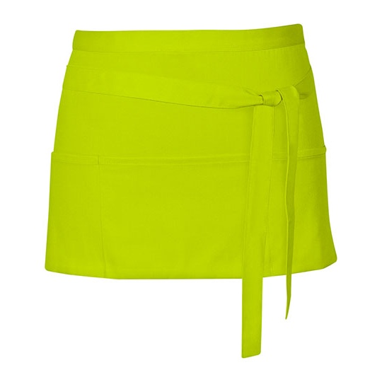 Fartuch Kelnerski Dekatyzowany z Kieszeniami X983 - Lime (ca. Pantone 382)