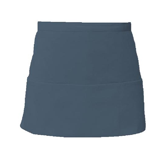 Fartuch Kelnerski Dekatyzowany z Kieszeniami X983 - Postman Grey (ca. Pantone 7545)