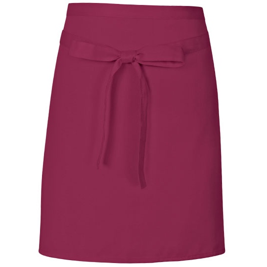 Fartuch Diagonalny Dekatyzowany X984 - Burgundy (ca. Pantone 216)