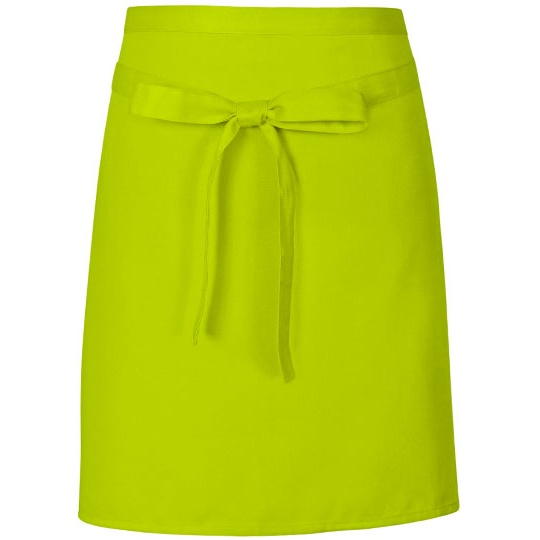 Fartuch Diagonalny Dekatyzowany X984 - Lime (ca. Pantone 382)