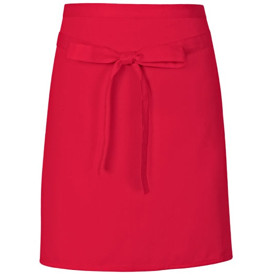 Fartuch kuchenny diagonalny X984 - Strawberry Red (ca. Pantone 186)