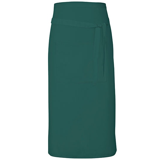 Fartuch Diagonalny Dekatyzowany X985 - Bottle Green (ca. Pantone 560)