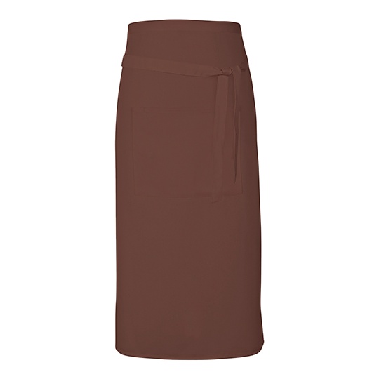 Fartuch Diagonalny Dekatyzowany X985 - Brown (ca. Pantone 476)