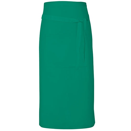 Fartuch Diagonalny Dekatyzowany X985 - Emerald (ca. Pantone 341)