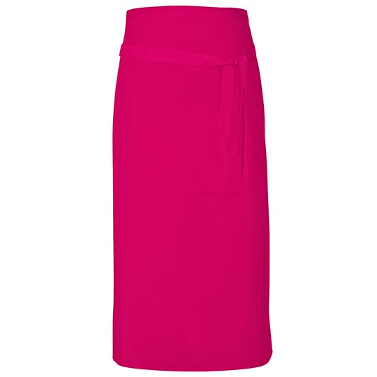 Fartuch Diagonalny Dekatyzowany X985 - Hot Pink (ca. Pantone 241c)