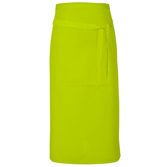 Fartuch Diagonalny Dekatyzowany X985 - Lime (ca. Pantone 382)