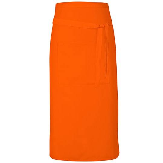 Fartuch Diagonalny Dekatyzowany X985 - Orange (ca. Pantone 1655)