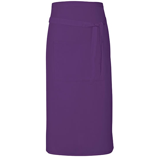 Fartuch Diagonalny Dekatyzowany X985 - Purple (ca. Pantone 269)