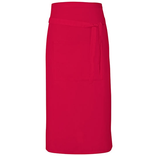 Fartuch Diagonalny Dekatyzowany X985 - Red (ca. Pantone 200)