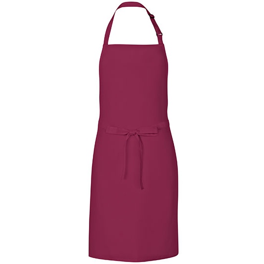 Fartuch Dekoracyjny Dekatyzowany X986 - Burgundy (ca. Pantone 216)