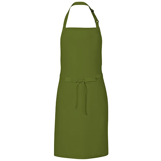 Fartuch Dekoracyjny Dekatyzowany X986 - Olive (ca. Pantone 378)