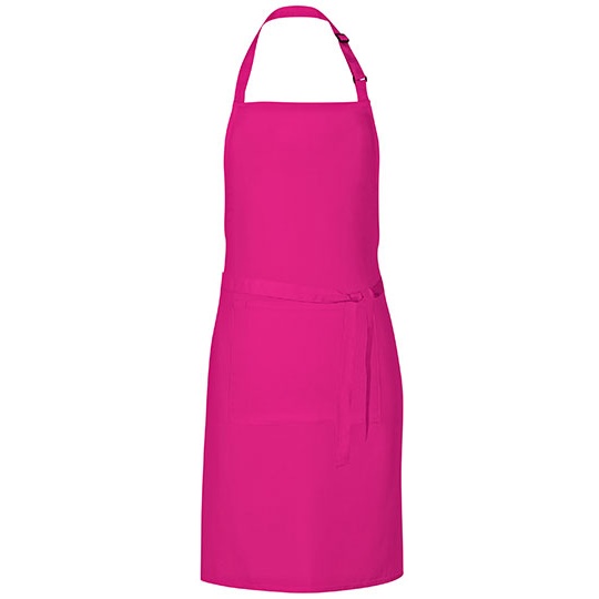 Fartuch Kuchenny Splot Diagonalny Dekatyzowany X987 - Cherry (ca. Pantone 219)