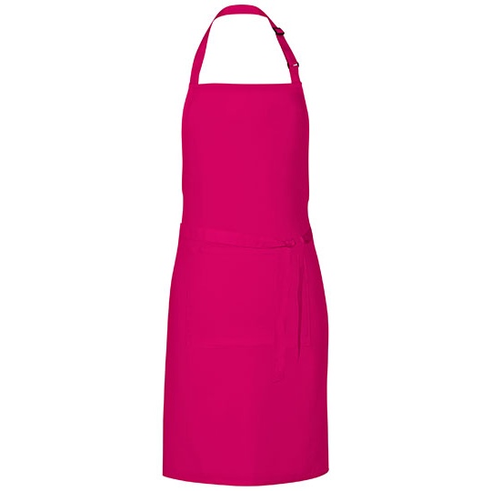 Fartuch Kuchenny Splot Diagonalny Dekatyzowany X987 - Hot Pink (ca. Pantone 241c)