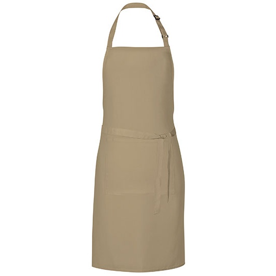 Fartuch Kuchenny Splot Diagonalny Dekatyzowany X987 - Khaki (ca. Pantone 7503)