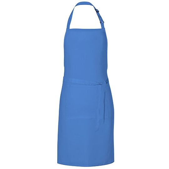 Fartuch Kuchenny Splot Diagonalny Dekatyzowany X987 - Midblue (ca. Pantone 2718)
