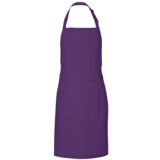 Fartuch Kuchenny Splot Diagonalny Dekatyzowany X987 - Purple (ca. Pantone 269)