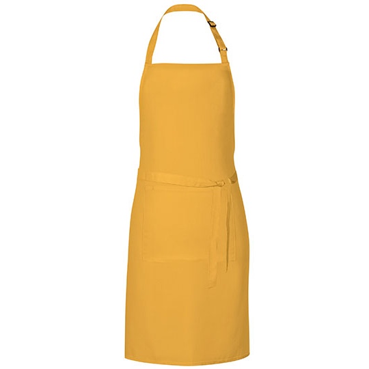 Fartuch Kuchenny Splot Diagonalny Dekatyzowany X987 - Sunflower (ca. Pantone 136c)