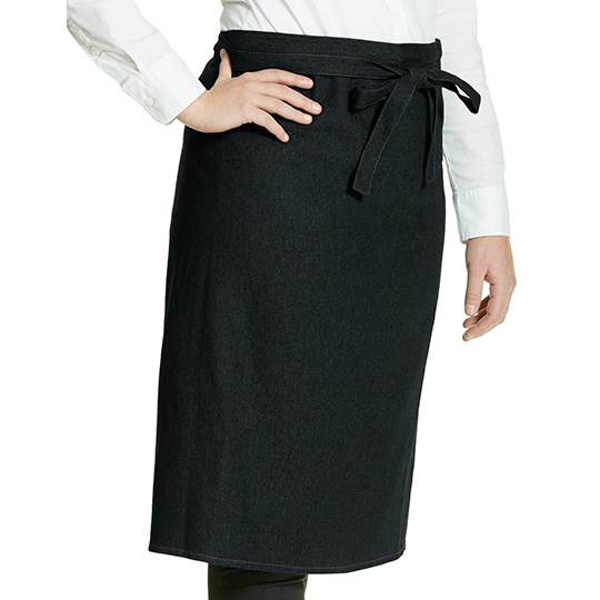 Fartuch Kucharski Jeansowy X989 - Black