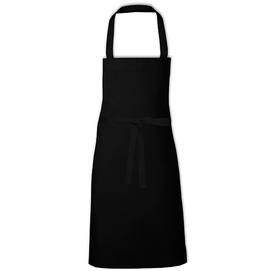 Fartuch kuchenny diagonalny X993 - Black