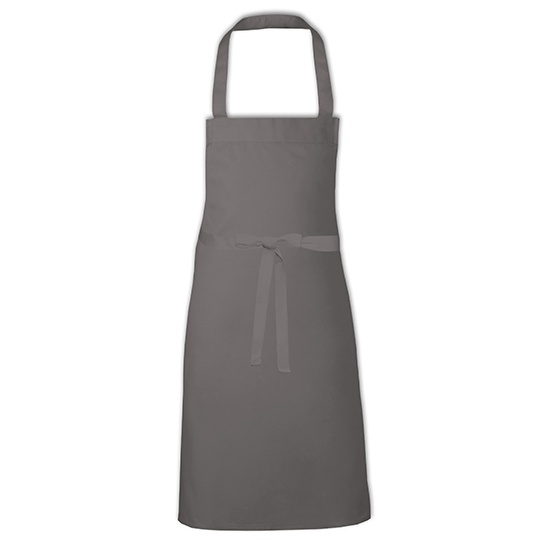 Fartuch kuchenny diagonalny X993 - Dark Grey (ca. Pantone 431)