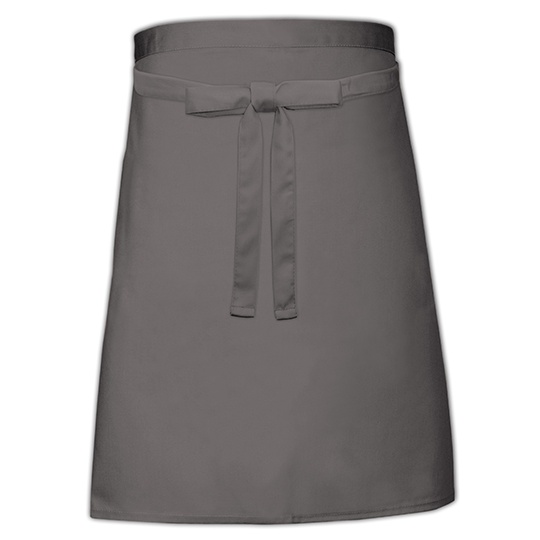 Fartuch Kuchenny Diagonalny Poliester Bawelna X997 - Dark Grey (ca. Pantone 431)
