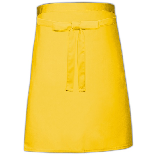 Fartuch Kuchenny Diagonalny Poliester Bawełna X997 - Yellow