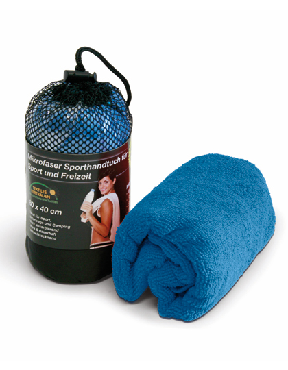 Recznik Sportowy Mikrofibra XF100 - Blue