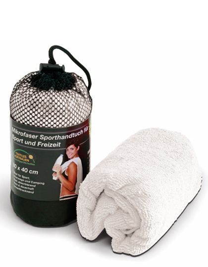 Recznik Sportowy Mikrofibra XF100 - White
